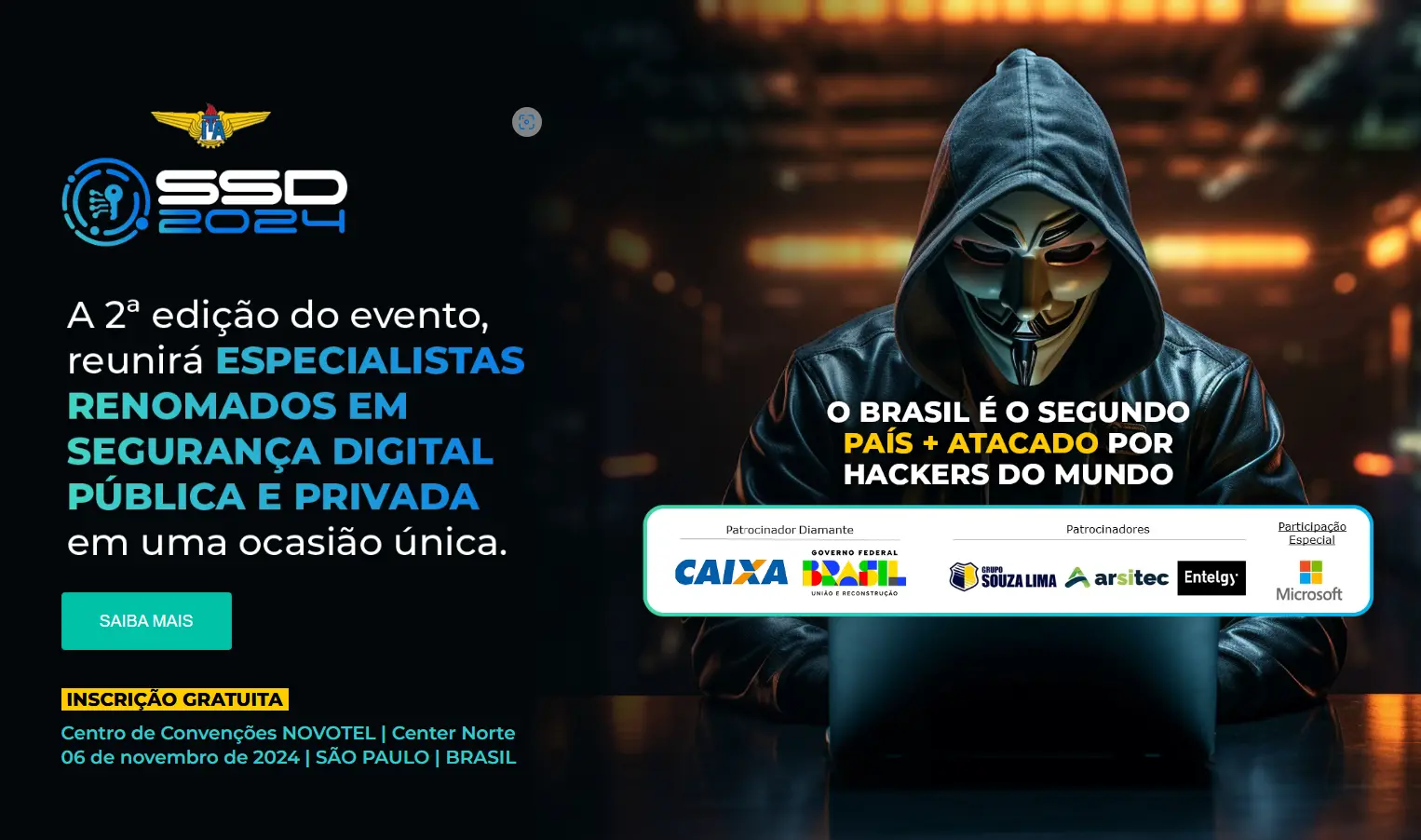 solução ideal para a gestão de inscrições e credenciamento para o seu evento!